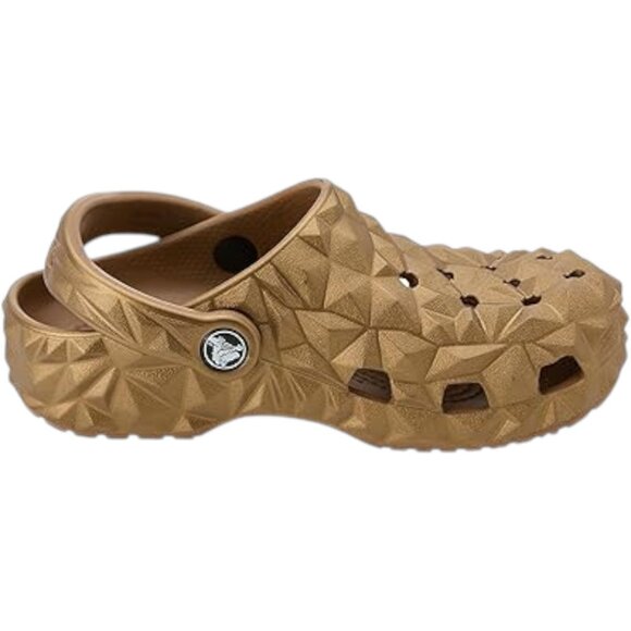 Crocs Unisex Classic Geometric Clog Bronze Men 5 Women 7 NEW - Picture 1 of 5